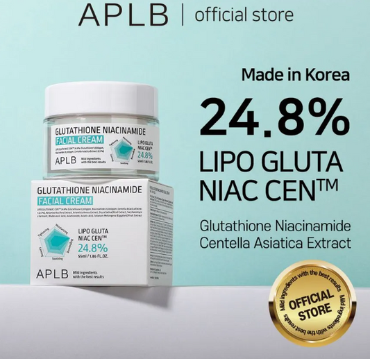 APLB Glutathione + Niacinamide Cream – Brightening & Glow Moisturiser