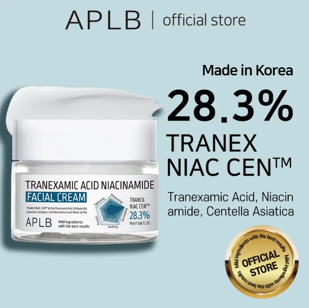 APLB Tranexamic Acid + Niacinamide Cream – Dark Spot Correcting Moisturiser
