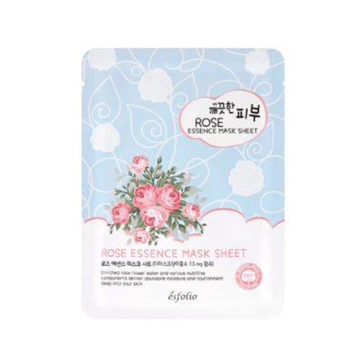 Esfolio Pure Skin Rose Essence Mask Sheet – 25 ml x 10pcs